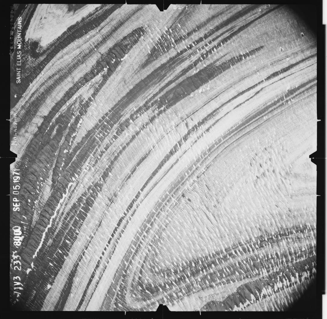 Aerial Glacier Photographs