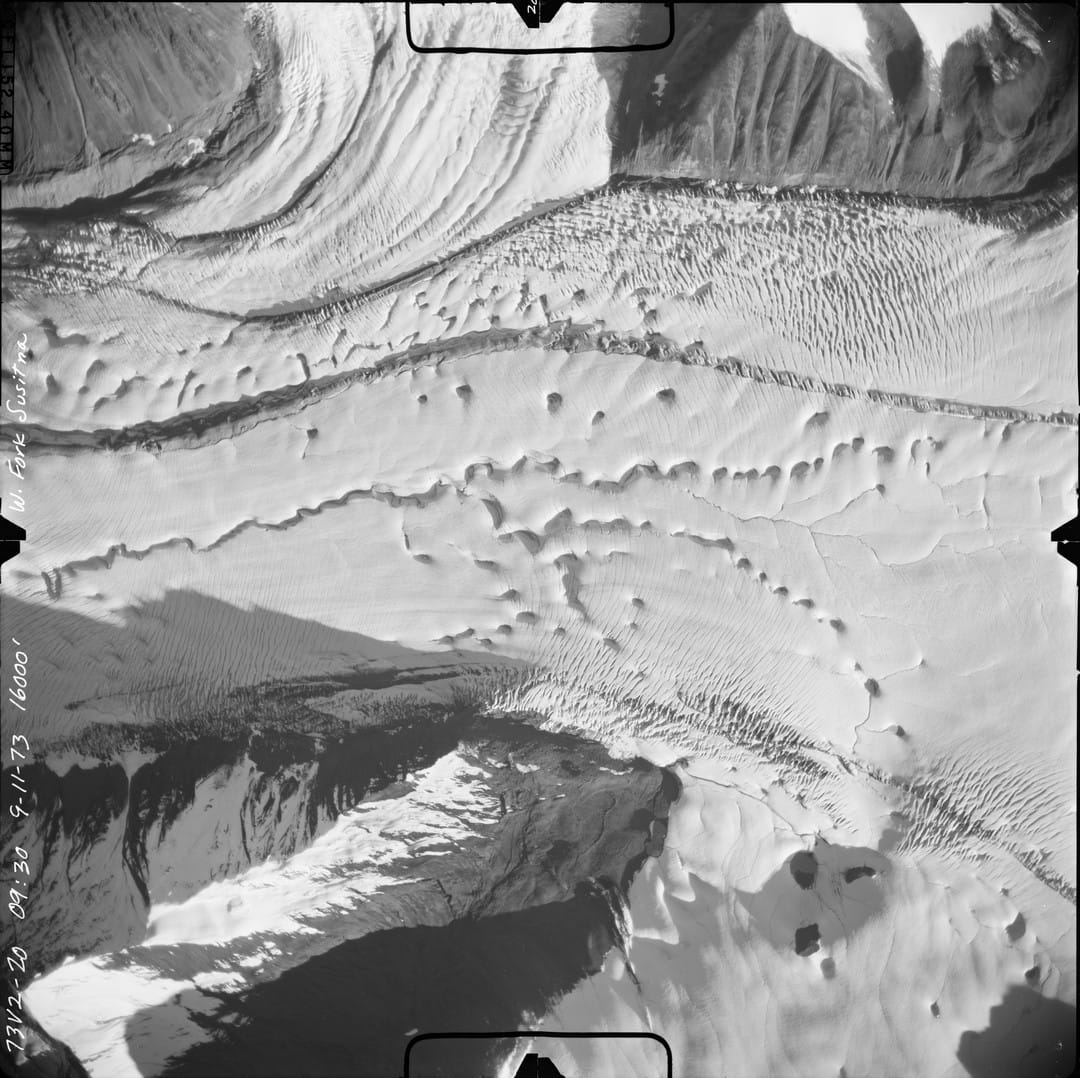Aerial Glacier Photographs