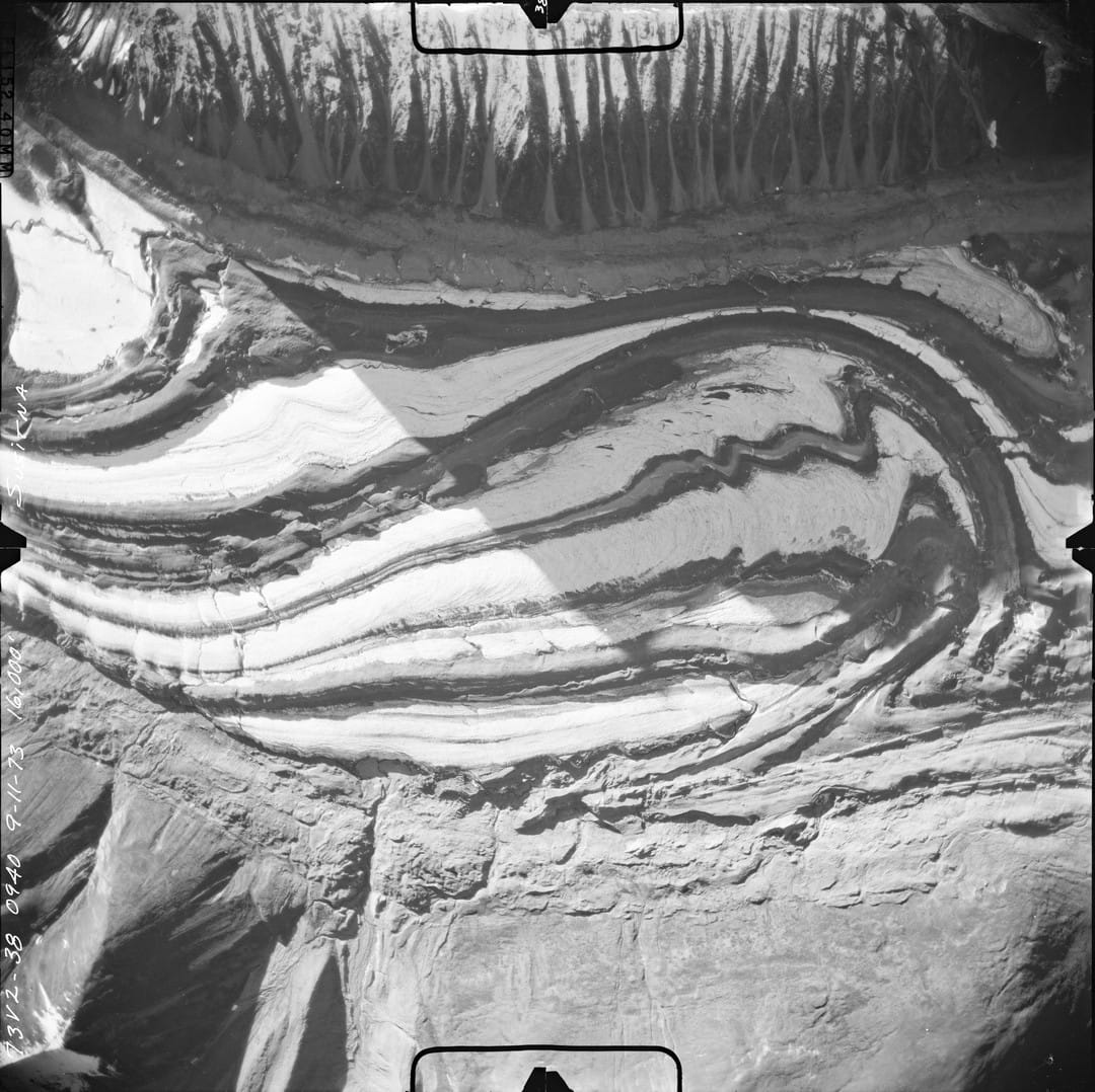 Aerial Glacier Photographs