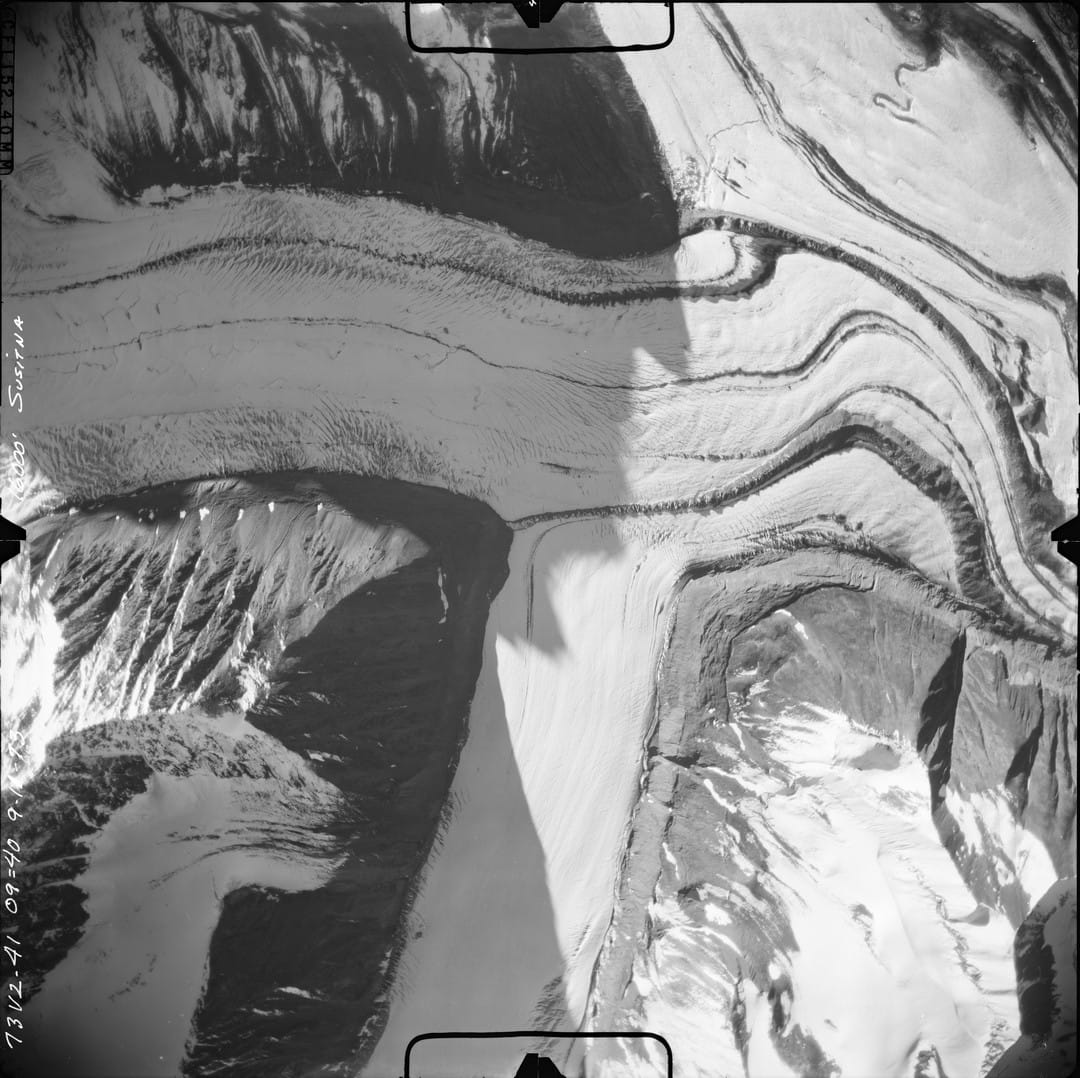 Aerial Glacier Photographs
