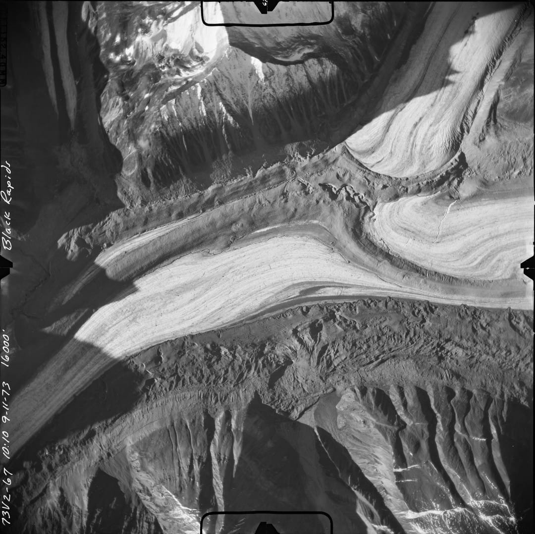 Aerial Glacier Photographs