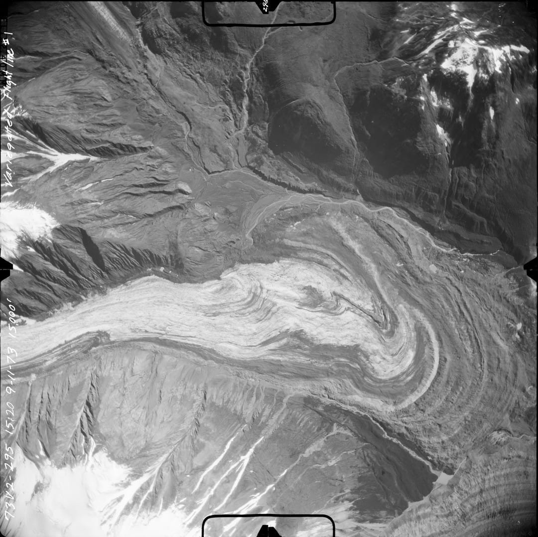 Aerial Glacier Photographs