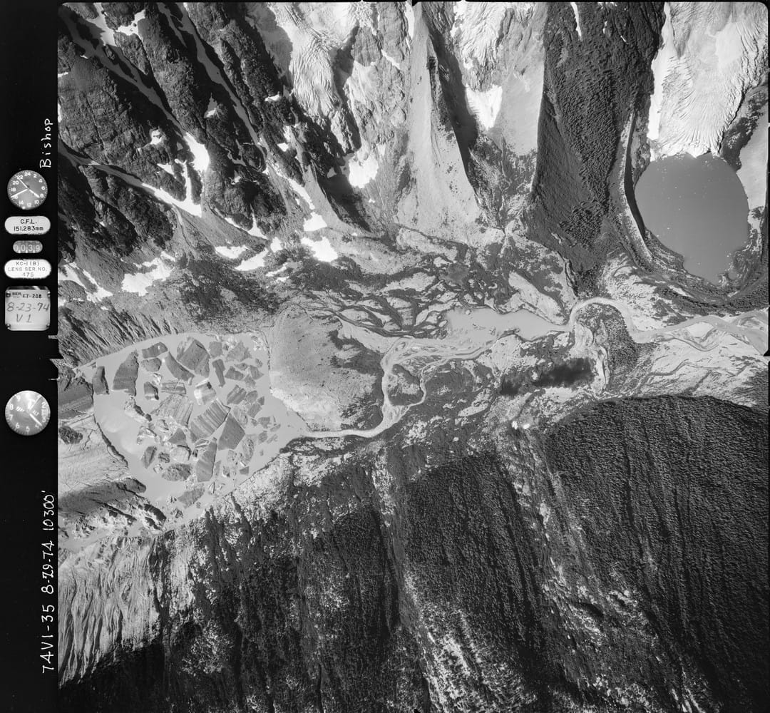 Aerial Glacier Photographs