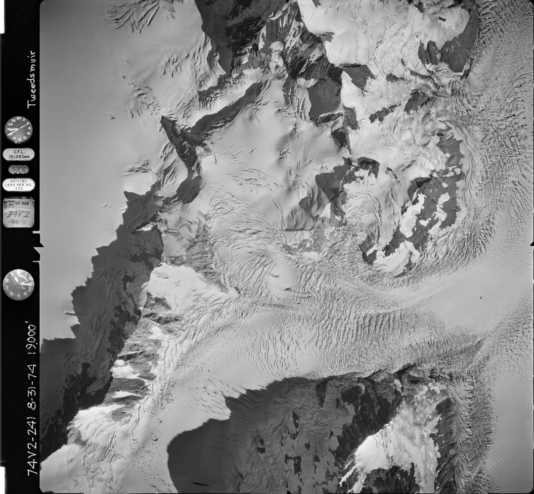 Aerial Glacier Photographs