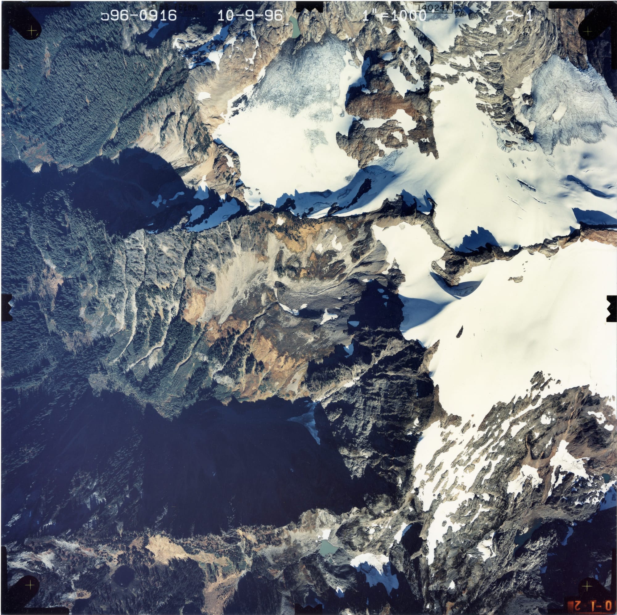 Aerial Glacier Photographs