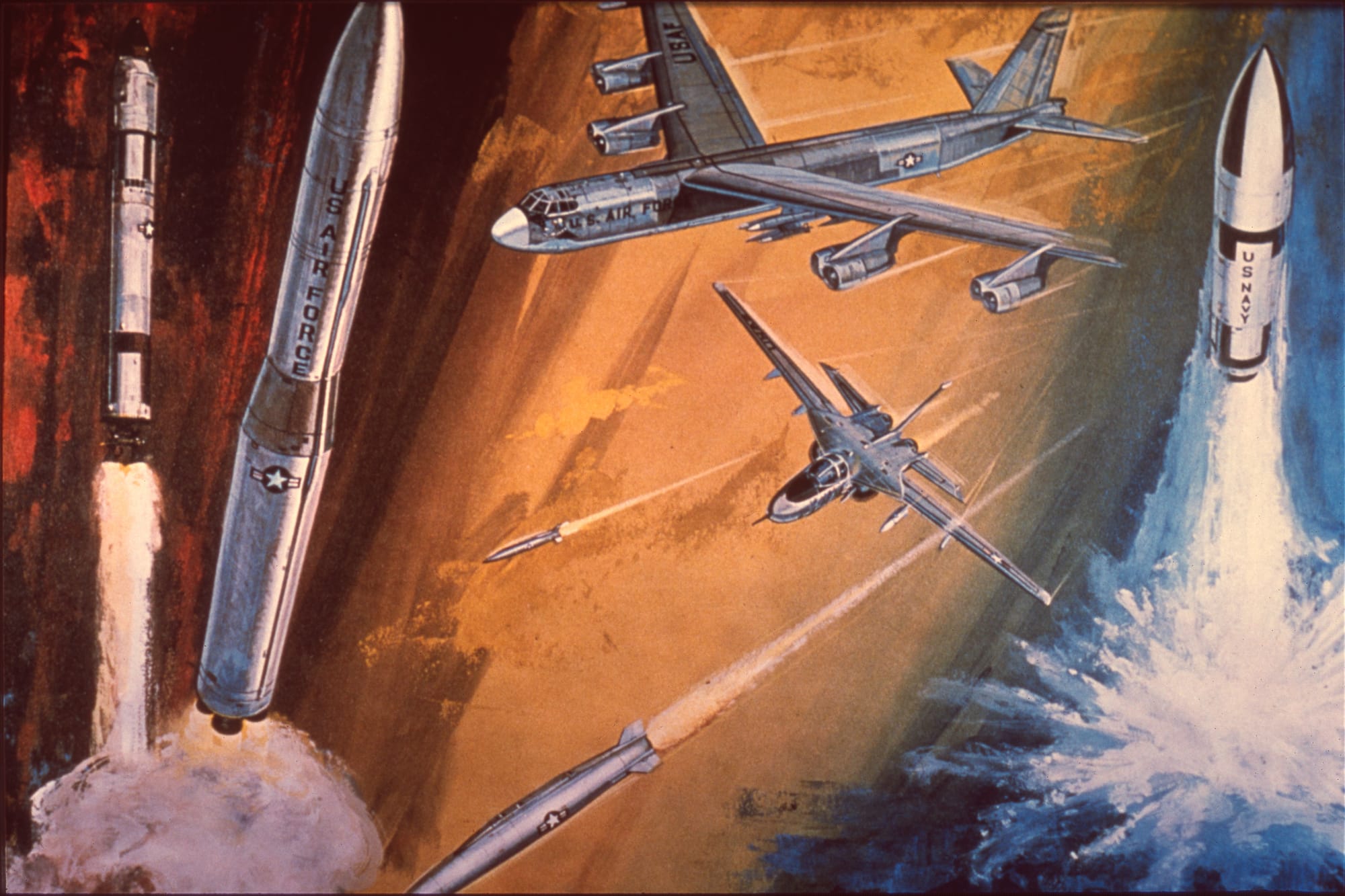 Cold War Military Slides