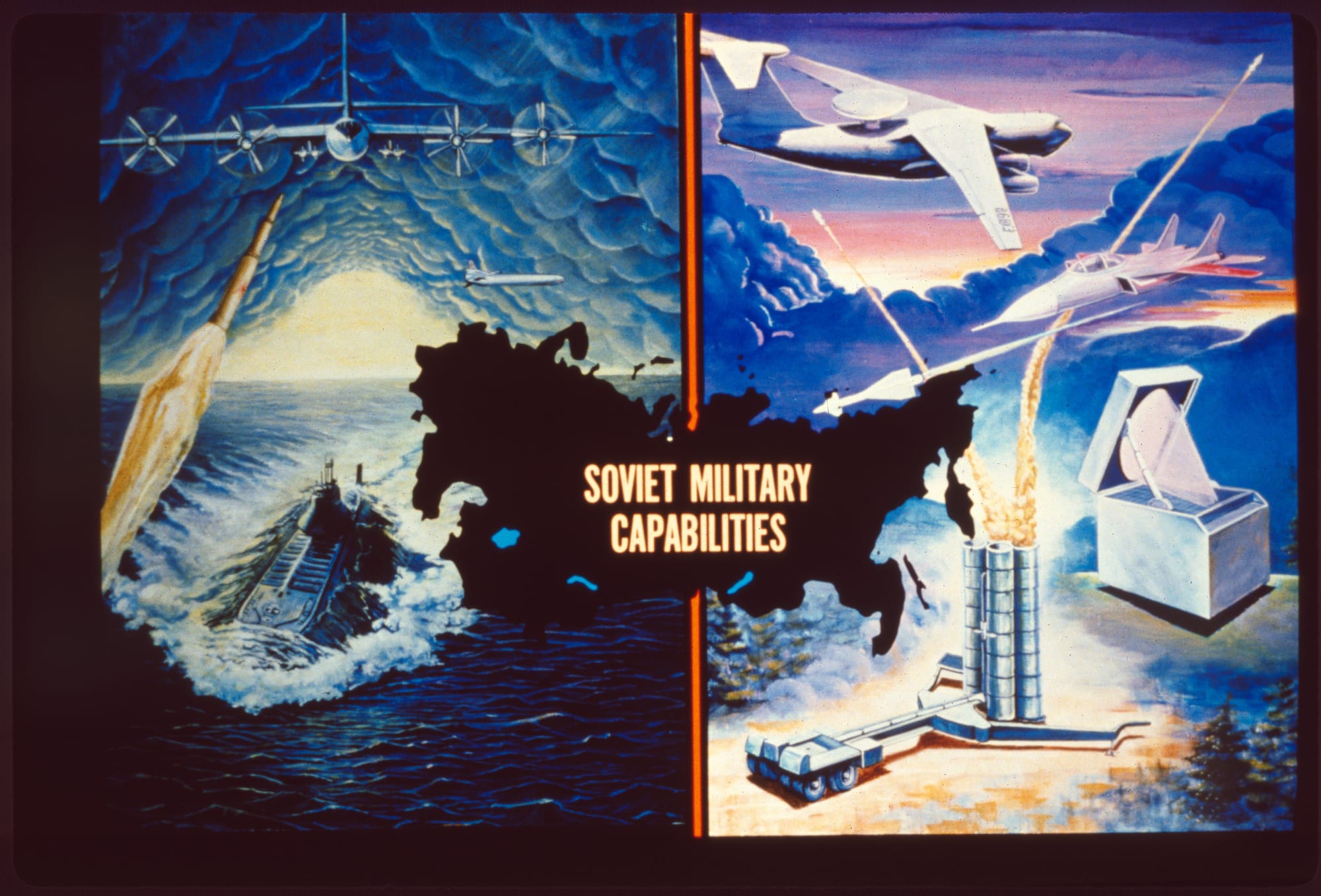 Cold War Military Slides