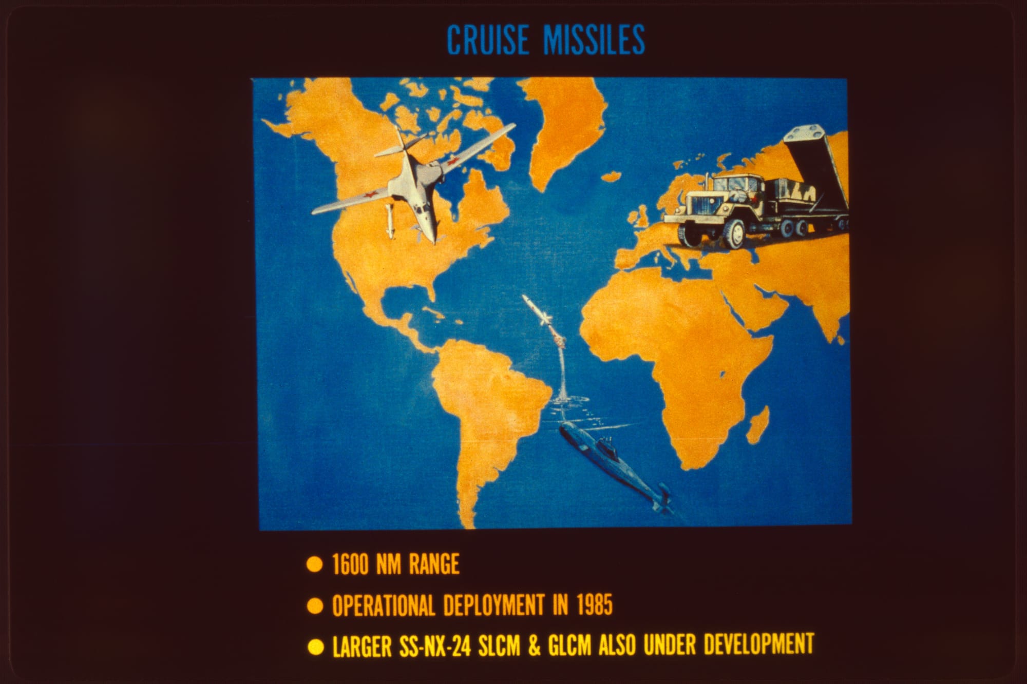Cold War Military Slides