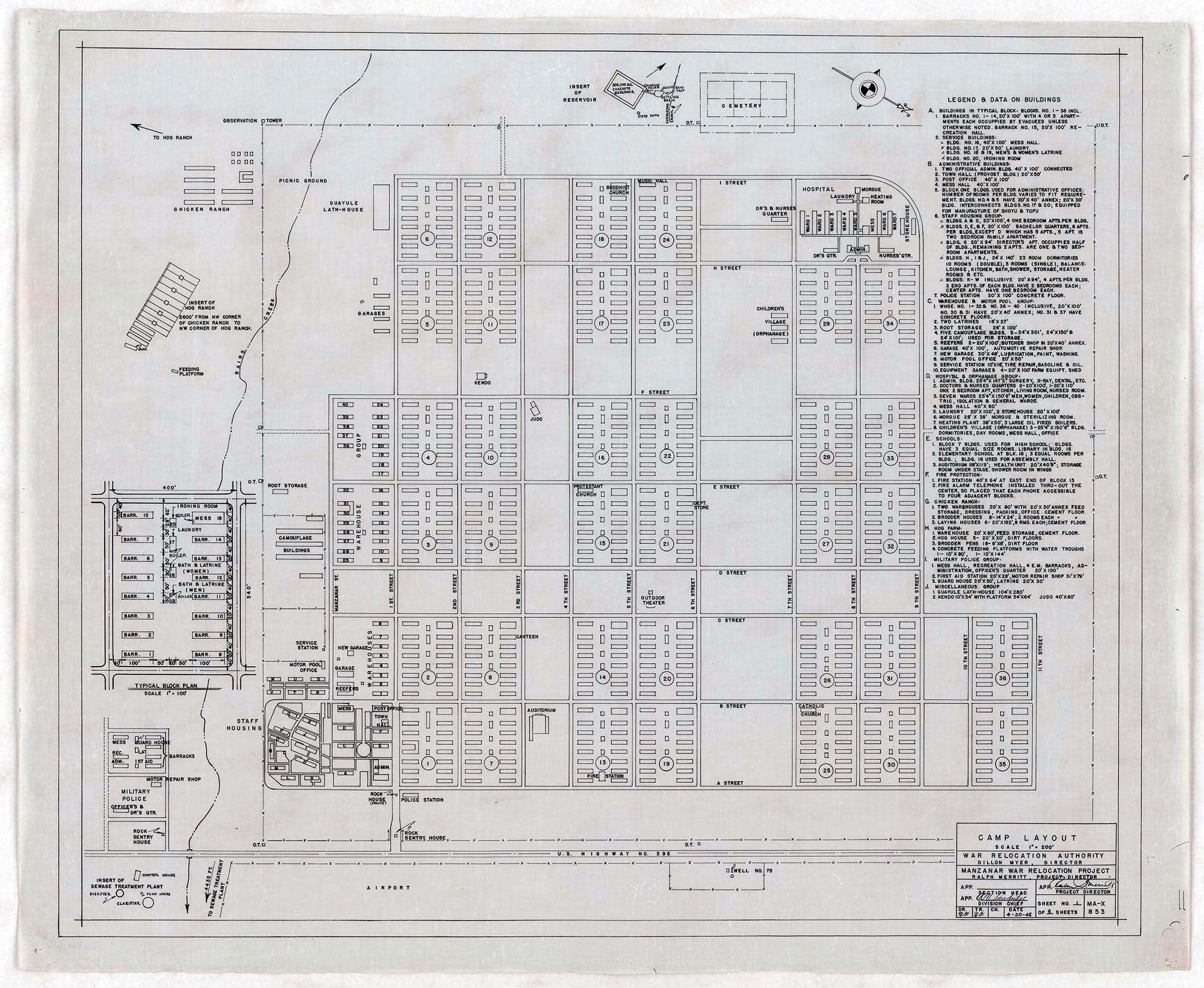 WWII Japanese Mass Incarceration collections
