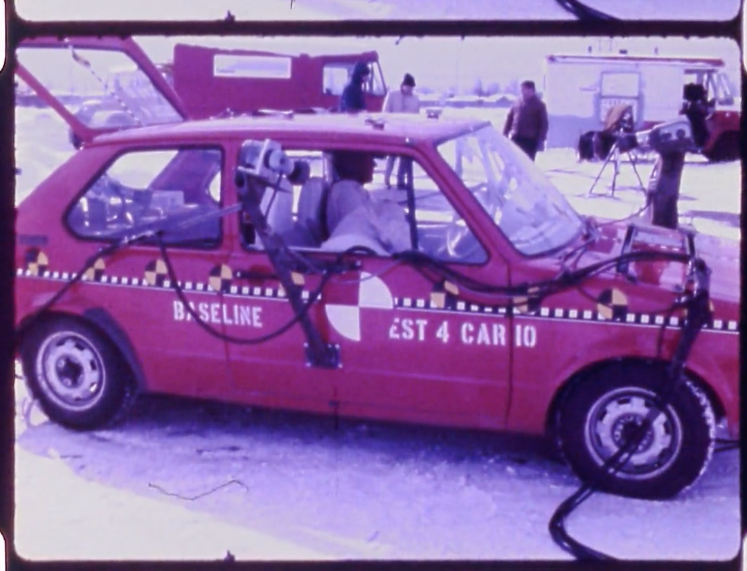 Vehicle Crash Test Films from the 1970's and 1980s